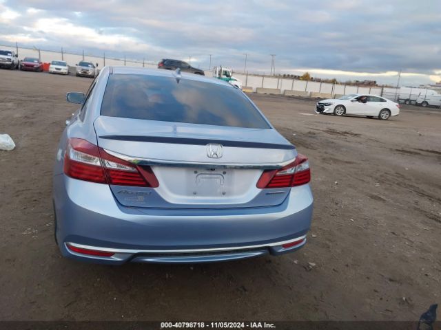 JHMCR6F30HC018370 Honda ACCORD HYBRID