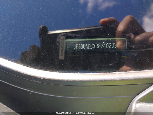JF2GUADCXR8240203 Subaru Crosstrek Premium