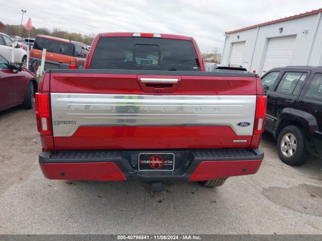 1FTEW1EG4JFC11720 Ford F-150 Platinum