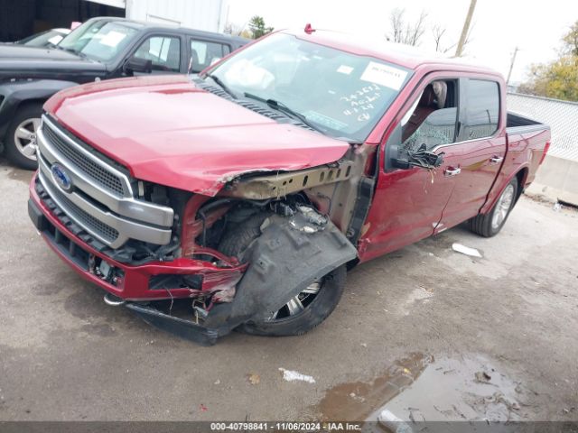 1FTEW1EG4JFC11720 Ford F-150 Platinum