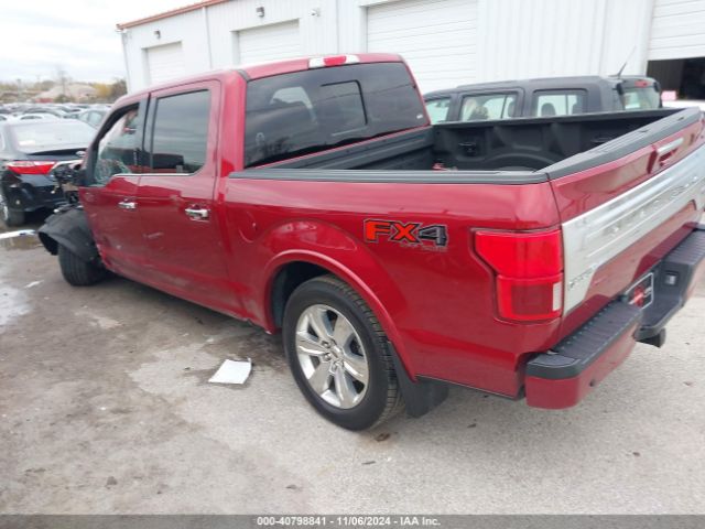 1FTEW1EG4JFC11720 Ford F-150 Platinum