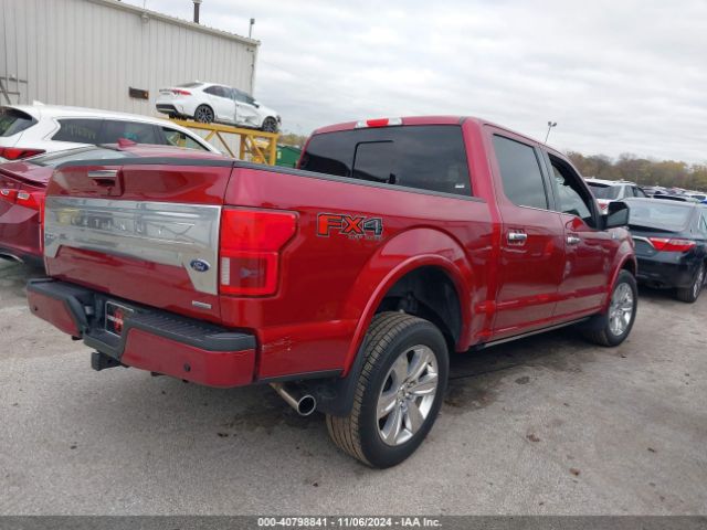 1FTEW1EG4JFC11720 Ford F-150 Platinum