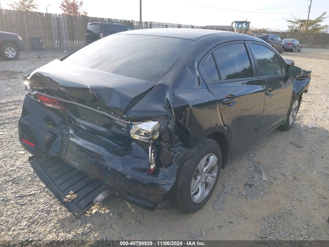 Honda Civic Lx 2015 19XFB2F52FE266221 Image 4