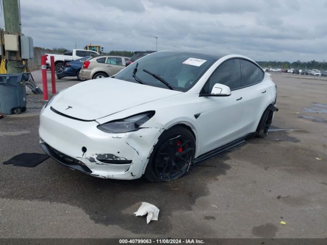 7SAYGDEF9NF394256 Tesla Model Y Performance Dual Motor All-wheel Drive