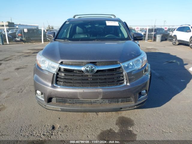 5TDDKRFH6FS208824 Toyota Highlander Limited Platinum V6