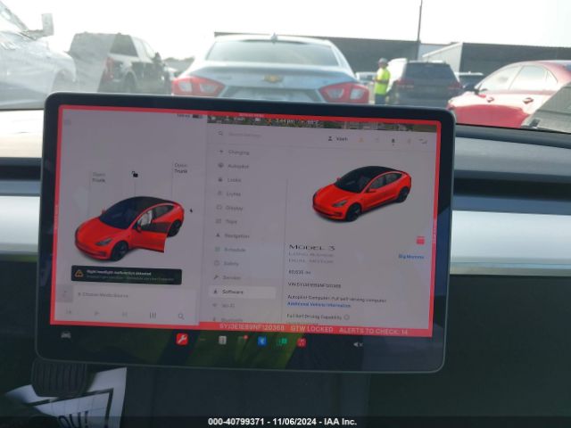 5YJ3E1EB9NF120368 Tesla Model 3 Long Range Dual Motor All-wheel Drive