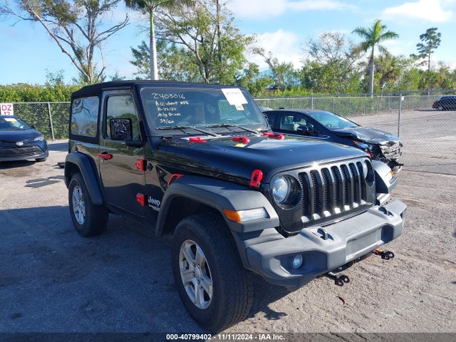 1C4GJXAG1JW139665 Jeep Wrangler Sport S 4x4