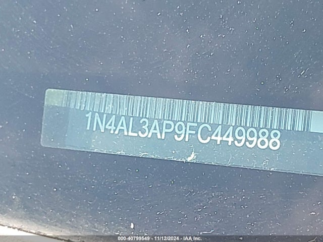 Nissan 2015 2015 1N4AL3AP9FC449988 Image 9