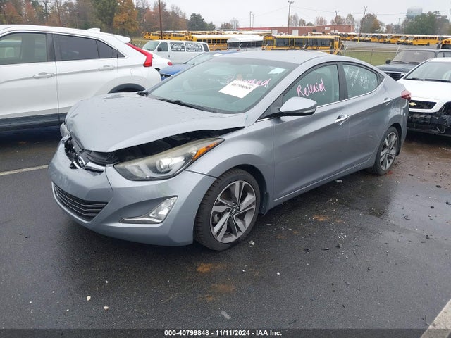 Hyundai Elantra Limited 2015 5NPDH4AE9FH630042 Image 2