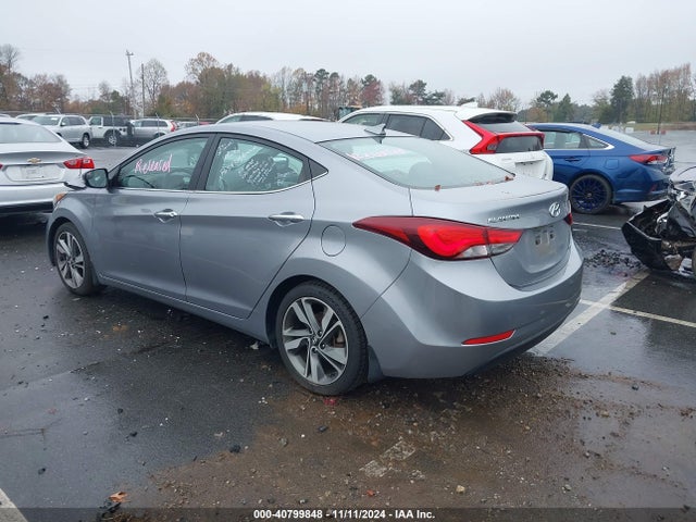 Hyundai Elantra Limited 2015 5NPDH4AE9FH630042 Image 3