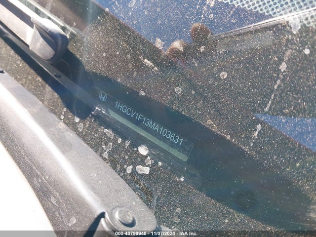 Honda ACCORD LX 2021 1HGCV1F13MA103631 Image 9