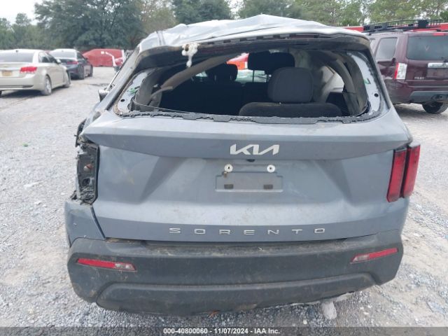 5XYRG4LC0NG109155 KIA SORENTO LX