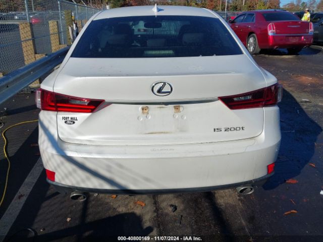 JTHBA1D29G5009279 Lexus IS 200T