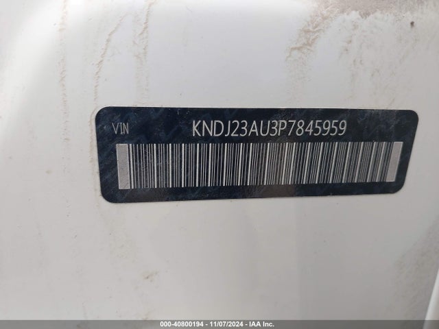 KNDJ23AU3P7845959 KIA SOUL LX