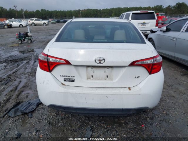 2T1BURHE8GC653127 Toyota COROLLA LE