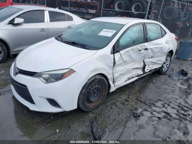 2T1BURHE8GC653127 Toyota COROLLA LE