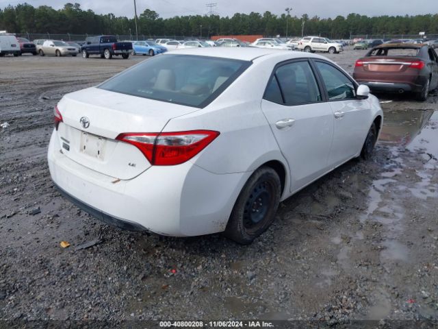 2T1BURHE8GC653127 Toyota COROLLA LE