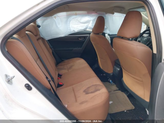 2T1BURHE8GC653127 Toyota COROLLA LE