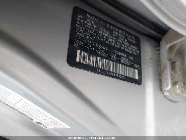 JN1BJ1CR0KW348230 Nissan Rogue Sport S