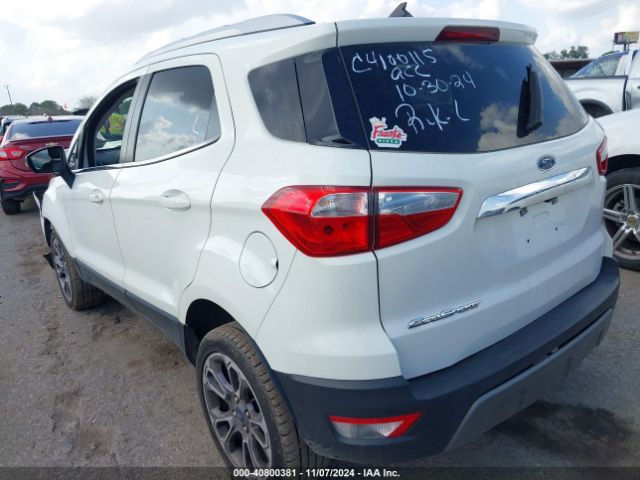 MAJ6S3KL2MC425419 Ford Ecosport Titanium