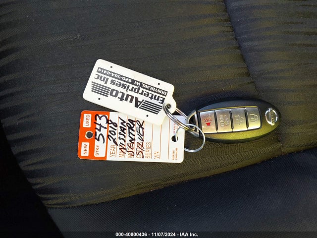 Nissan SENTRA SV 2018 3N1AB7AP4JY280017 Image 11