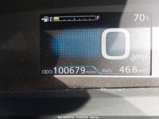 JTDL9RFU4K3007990 Toyota Prius Le