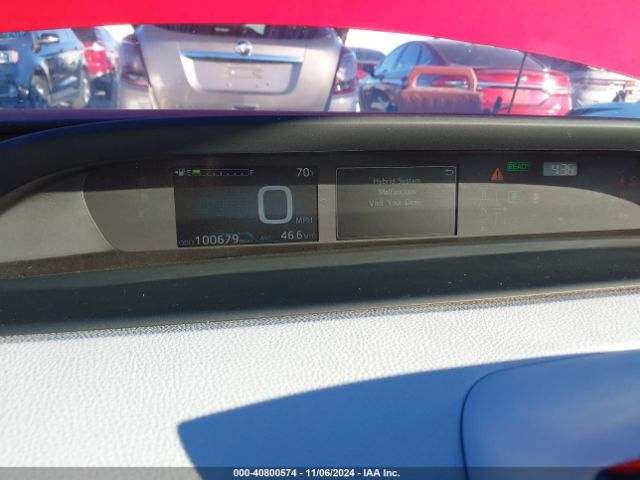 JTDL9RFU4K3007990 Toyota Prius Le