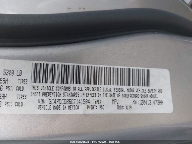 3C4PDCGB6GT141504 Dodge Journey Crossroad Plus