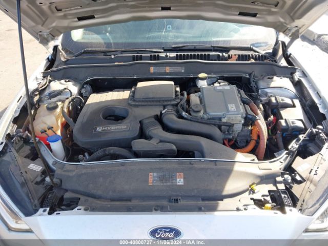 3FA6P0MU8KR119667 Ford Fusion Hybrid Sel