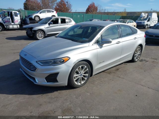 3FA6P0MU8KR119667 Ford Fusion Hybrid Sel