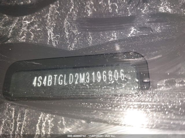 4S4BTGLD2M3196806 Subaru Outback Onyx Edition Xt