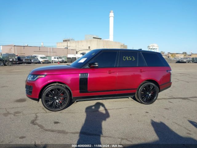 SALGS2SV6JA504358 Land Rover Range Rover 3.0l V6 Supercharged Hse