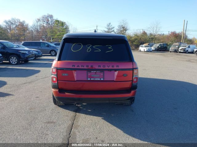 SALGS2SV6JA504358 Land Rover Range Rover 3.0l V6 Supercharged Hse