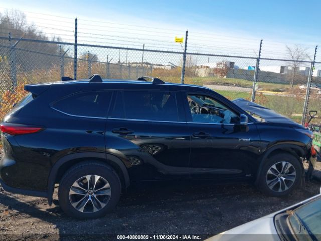 5TDHBRCH7MS521352 Toyota Highlander Hybrid Xle