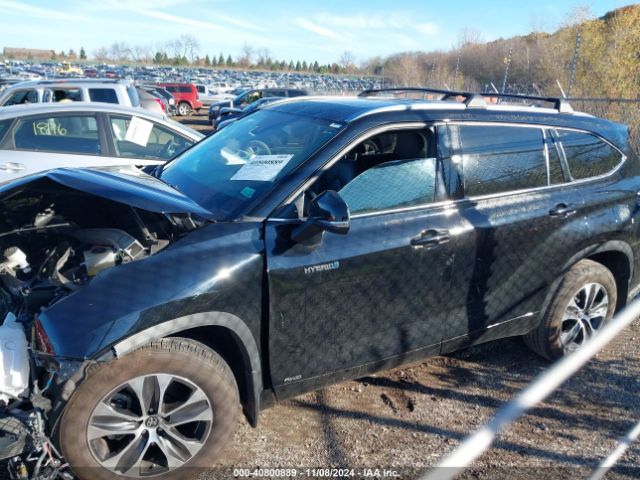 5TDHBRCH7MS521352 Toyota Highlander Hybrid Xle