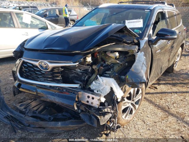 5TDHBRCH7MS521352 Toyota Highlander Hybrid Xle