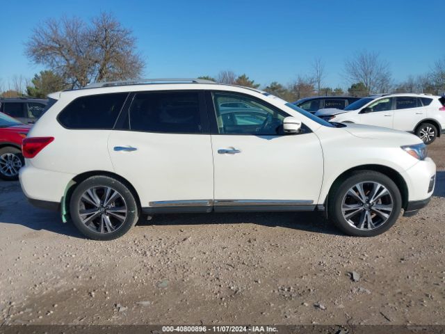 5N1DR2DM0LC592711 Nissan Pathfinder Platinum 4wd