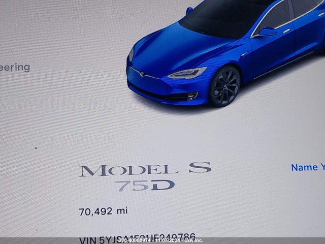 5YJSA1E21JF249786 Tesla 2018