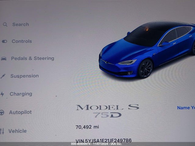 2018 TESLA MODEL S 5YJSA1E21JF249786 Photo 6