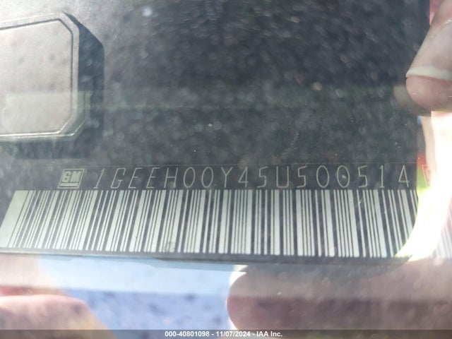 2005 CADILLAC DEVILLE 1GEEH00Y45U500514 Photo 8