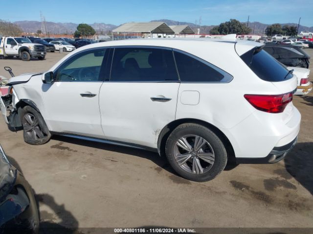 5J8YD3H34LL016357 Acura Mdx Standard