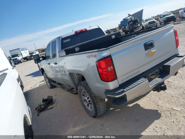 2GC2KREG5K1158967 Chevrolet Silverado 2500hd Wt