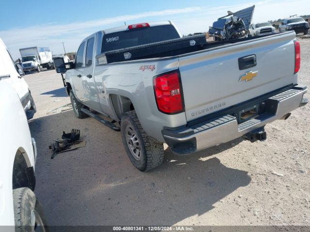 2GC2KREG5K1158967 Chevrolet Silverado 2500hd Wt