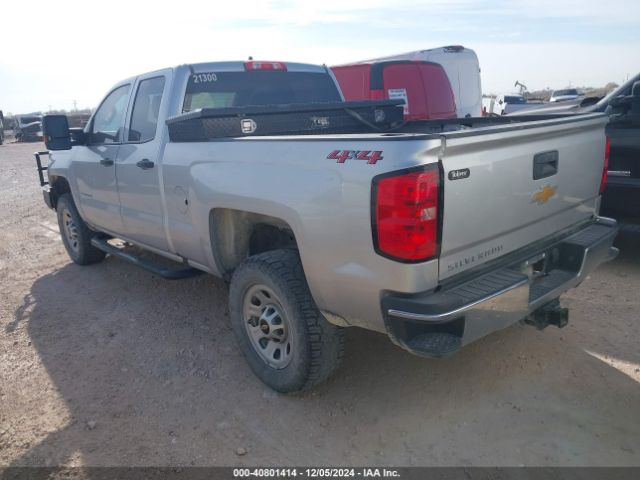 2GC2KREG2K1221300 Chevrolet Silverado 2500hd Wt