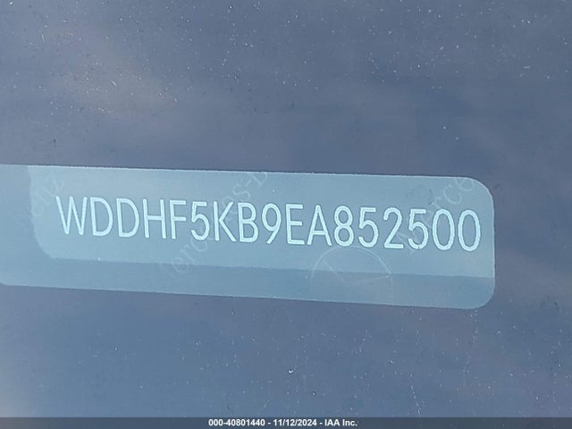 WDDHF5KB9EA852500 Mercedes-Benz E 350