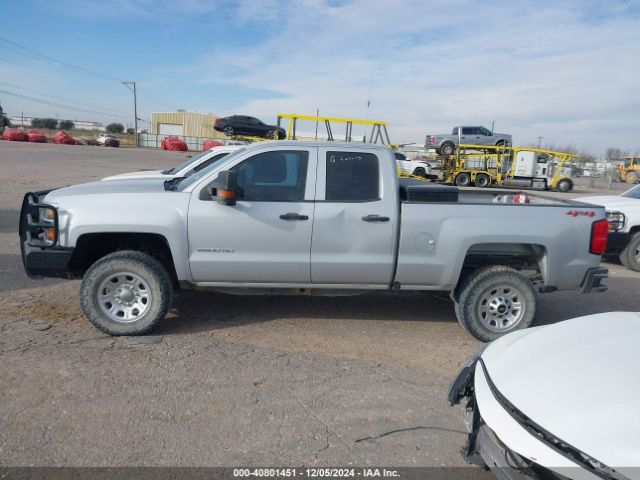 1GC2KUEG5JZ345098 Chevrolet Silverado 2500hd Wt