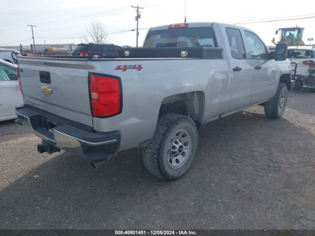 1GC2KUEG5JZ345098 Chevrolet Silverado 2500hd Wt