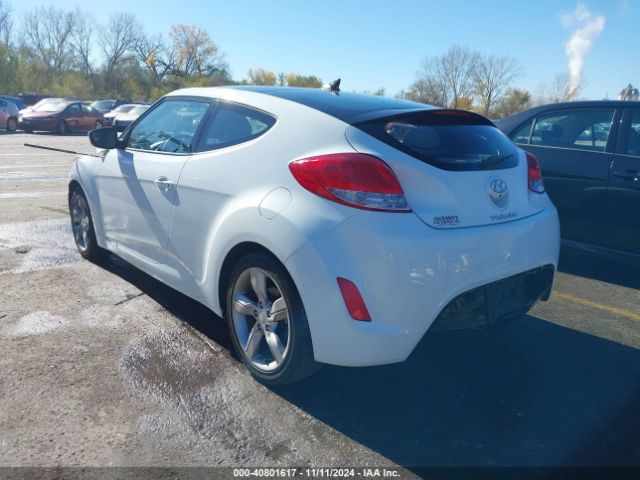 KMHTC6AD5EU215152 Hyundai Veloster Base W/gray