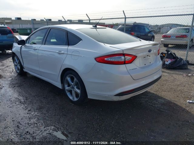 3FA6P0HD0FR160343 Ford FUSION SE