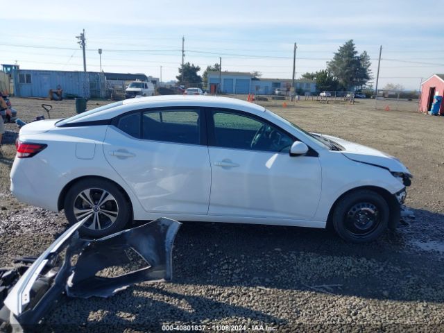 3N1AB8CV7PY257602 Nissan Sentra Sv Xtronic Cvt